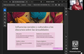 2do. Coloquio de Ciencia, diversidad y género. Plática. Los discursos hegemónicos sobre las sexualidades de las adolescencias y niñeces.