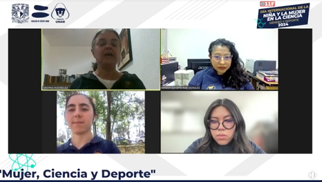 11F 2024. Mujer, ciencia y deporte.