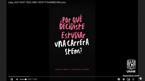 11F 2024. Reflexiones entre estudiantes de Ciencias en el marco del 11F.